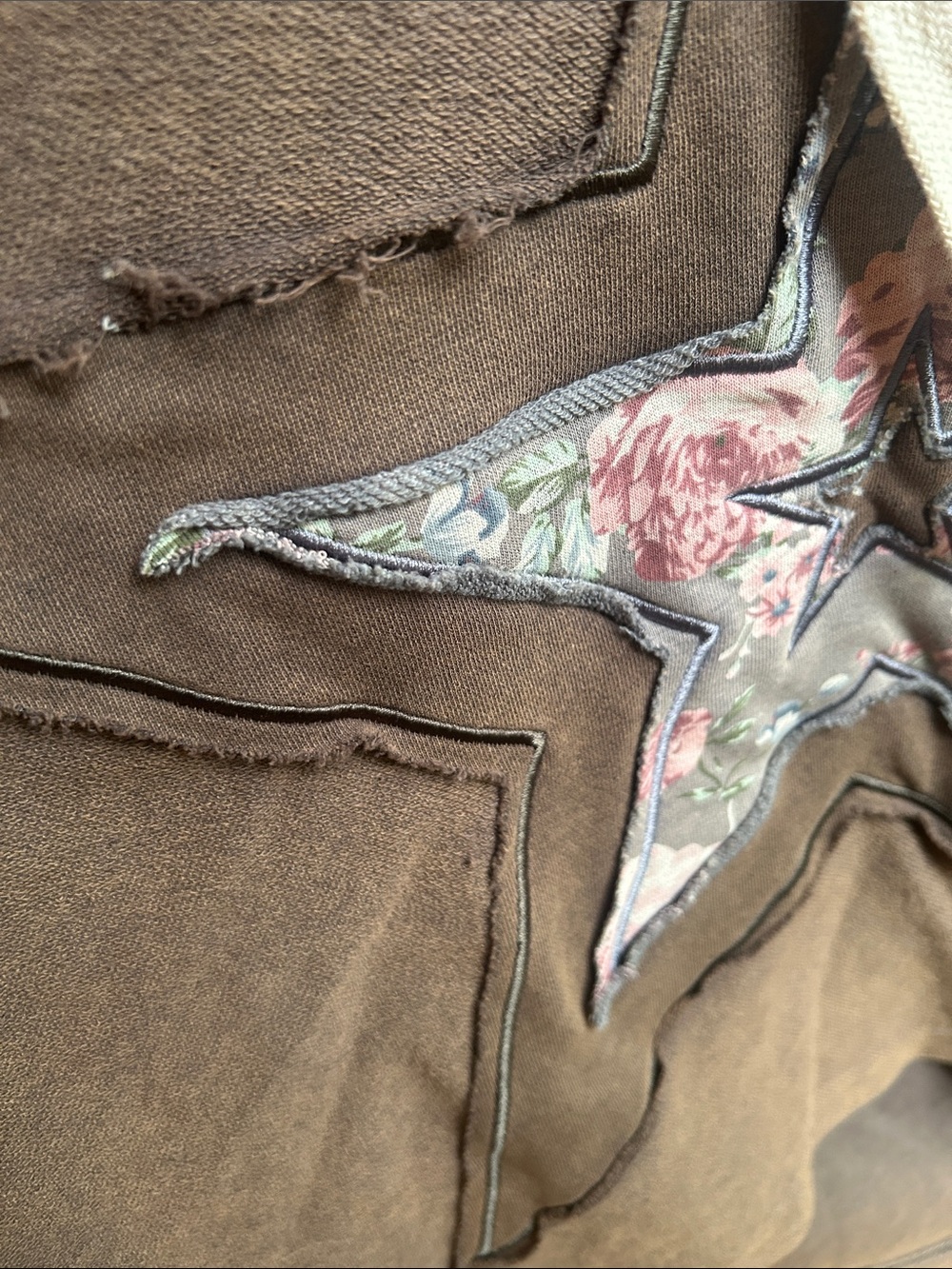 POL Floral Star Boho Hoodie - Picture 9 of 10